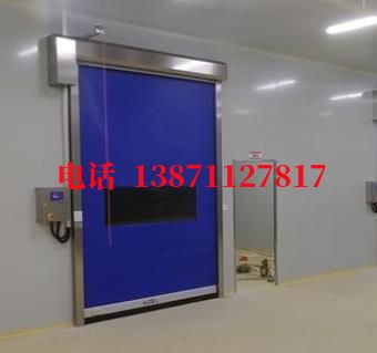 穆棱拉链密封快速卷帘门